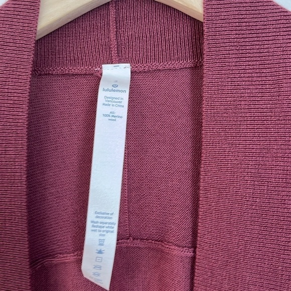 Lululemon Blissful Zen Sweater Slits cardigan - Picture 6 of 11